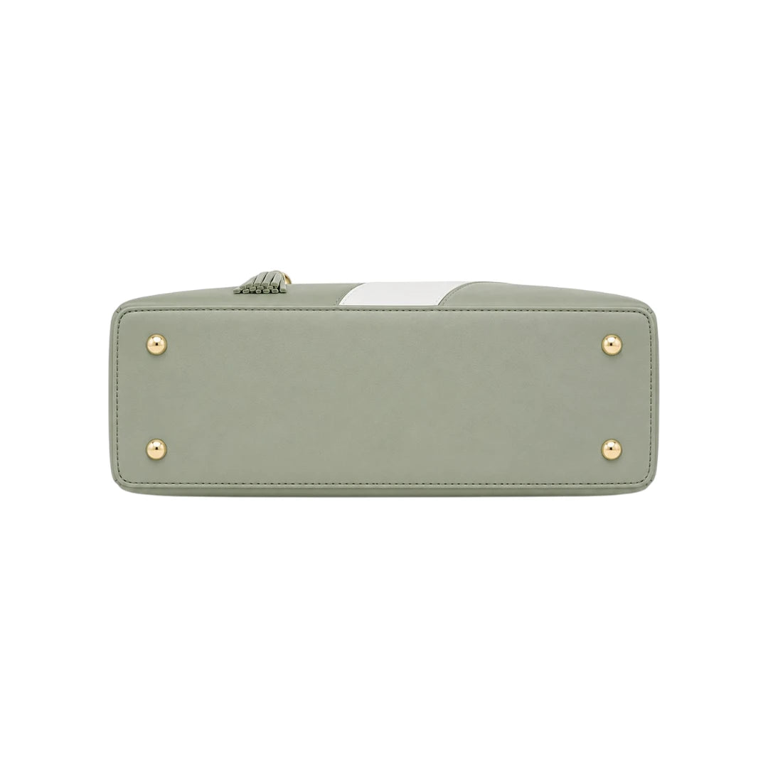 Kelven Green Structured Women’s Satchel Handbag